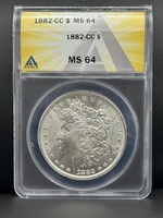 Morgan Dollar 1882 CC
