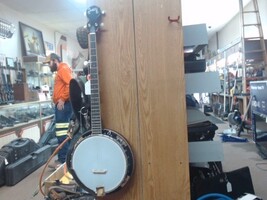 Glarry  5 String Right Handed Geared Tunable Banjo 24 Frets