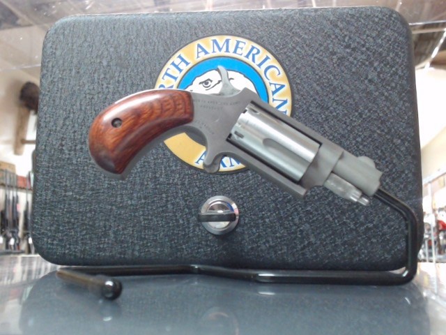North American Arms naa-22ms 22 Magnum Mini Revolver w/ lockbox