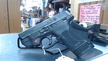Smith & Wesson Model: M&P 9 Shield M2.0 9mm w/ Crimson Laser & Two Mags