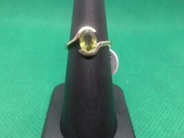 14k Yg Sz.5 1/2 Peridot Ring 