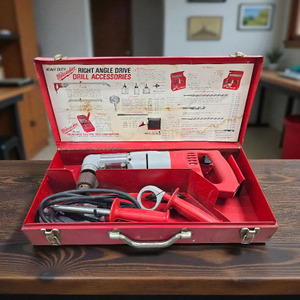  Milwaukee Two Speed Right Angle Driver In Case 