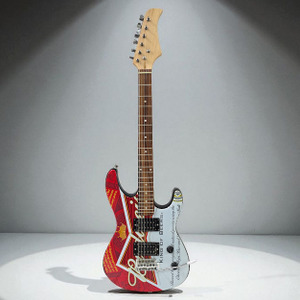 Strat Style Electric Guitar Budweiser Strat Style