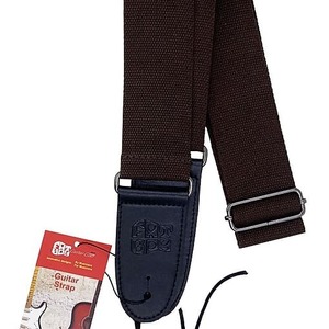 FBS-S2 Fatboy Brown Soft & Cool Cotton Guitar-Bass Strap