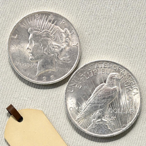 1923 PEACE SILVER DOLLAR *** $10 OVER MELT***