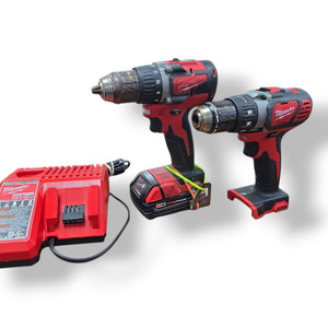 Drill Tools-Power Milwaukee 2401-20, 8 Volt Drill PART OF SET