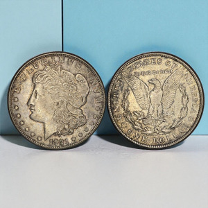 1921-S MORGAN SILVER DOLLAR