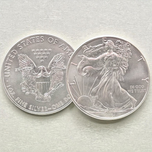 SILVER EAGLES 1 OZT