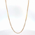 David Yurman 18k Yellow Gold Box Link Chain 20-19" Long 1.7mm Wide 