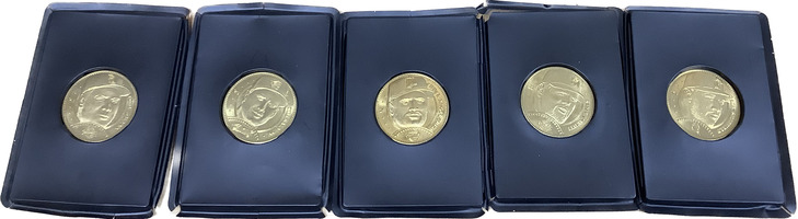 MLB Gold Coins Collection: Featuring Baseball Legends - Gold Plated 