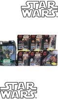 Lot of 7 Star Wars Collectibles - Power of the Force, Collection 1 & 2