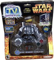 Jakks Pacific Star Wars Darth Vader Handheld Video 5-in-1 Plug & Play Game - New