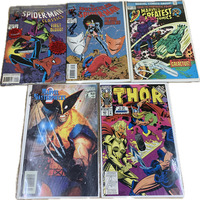 Vintage Marvel Comic Books - Set of 5 Classic Issues!