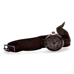 Rare WWI-Era Elgin Trench Watch – Oversized Men’s Military Watch, Cordovan Strap