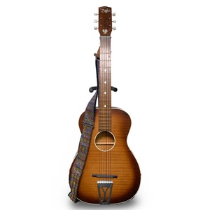 Regal Acoustic Guitar – Uni-Bar – Vintage Style – In Hard Case (Damage/Cracks)