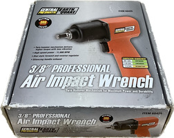 Central Pneumatic Earthquake 3/8" Air Impact Wrench - Brand New Open Box