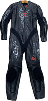 Pre-Owned Dainese 1 Piece Ladies Racing Suit Size 46, No Padding or Armor