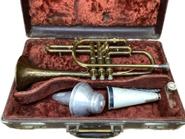 Vintage King Master Model Cornet Trumpet with Original Paperwork - Used
