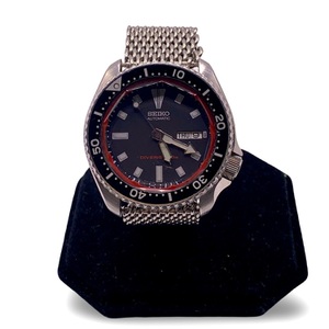 Seiko Men’s Watch – Black Dial – Stainless Steel – Singapore Movement 