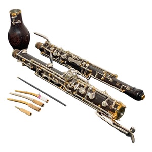 Gebrüder Mönnig English Horn – "Diamant" Model? SN: 9779 – 3-Star, Gold Posts