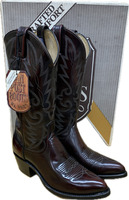 New in Box Dan Post Boots El Paso - Burnt Apple - Size 7 (9237818)