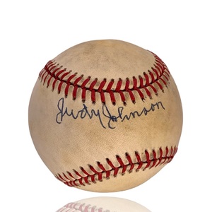 William “Julius” Johnson Signed Rawlings MLB Baseball No Certificate of Auth.