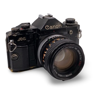 Canon A-1 with 50mm f/1.4 Lens