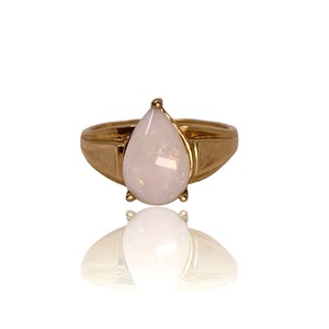  Size 8 – Resizing Available– 2.22 DWT (3.45g) 10KT Yellow Gold Ladies’ Ring 