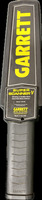 Used GARRETT METAL DETECTORS 1165190 Hand-Held Metal Detector Scanner - Reliable