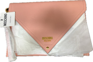 Moschino Milano Pink Clutch Bag - Brand New with Tags