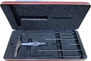 Starrett 449 Blade Depth Micrometer Tool – Used, Includes Original Case