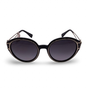 Authentic Versace VE4342 Medusa Charm Sunglasses – Black/Gold – Used