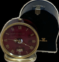 Jaeger-LeCoultre Art Deco Winding Pocket-Travel Alarm Clock -Circa 60s (9253723)