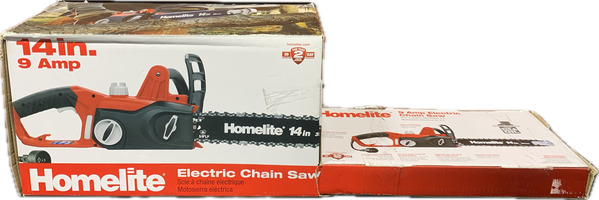 Homelite UT43104 14" 9AMP Electric Chain Saw - Brand New