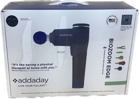 Addaday Biozoom Edge Percussion Massager - Brand New (9255531)
