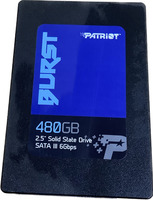 Patriot Burst 480GB 2.5" SSD SATA III 6Gbps – Used, No Accessories Included