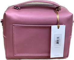 Matt & Nat Vegan Liv Berry Pink Crossbody Handbag - Brand New with Tags