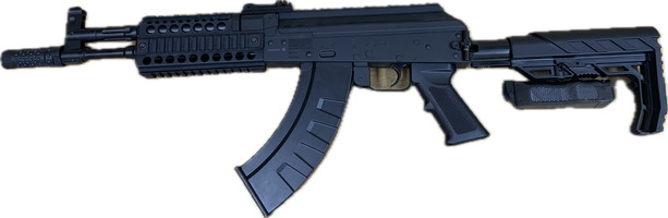 Crosman AK1 Full Auto 4.5mm Air Soft BB Rifle, Used, Includes Bag & Speed Loader
