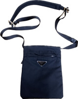 Prada Nylon Crossbody Black Bag - Pre-Owned with Dust Bag & Authenticity Card