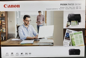 Canon PIXMA TR4720 Color Inkjet All-In-One Printer - Black (New Open Box)9261381