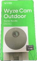 New Sealed Wyze Cam Outdoor Starter Bundle WVOD1B1MSD32 - Wire-Free - (9262017)