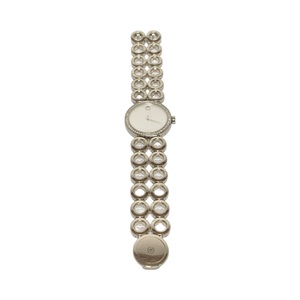 Movado 84 E4 1857 S Ladies Quartz Watch – MOP Dial w/ Diamonds – Stainless – No 