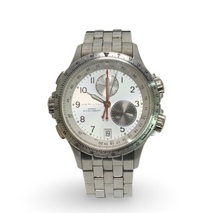 Hamilton E.T.O. Khaki H776220 Gold-Tone Men's Watch – Used 