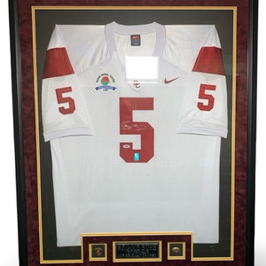 AUTOGRAPHED REGGIE BUSH USC JERSEY PSA/DNA AUTHENTICATED