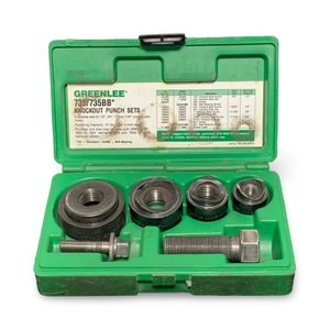 Greenlee 735 Knockout Punch Set - Pre-Owned - Holding Case Only