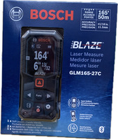 NEW Bosch GLM165-27C Blaze 165ft Ergonomic Cordless Laser Measure - NIB 9267152