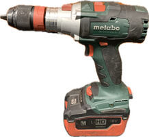 MMetabo SB 18 LTX-3 BL Hammer Drill + 18V Battery Used (9267872)
