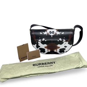 Burberry Olympia Medium Leather Shoulder Bag - Gently Used