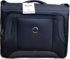 Delsey Paris Optimax Lite Black 2-Wheel Garment Luggage Travel Bag New with Tags