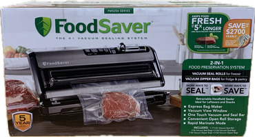 New Sealed FoodSaver FM5200 Series Vacuum Sealer - Original Box -9271163